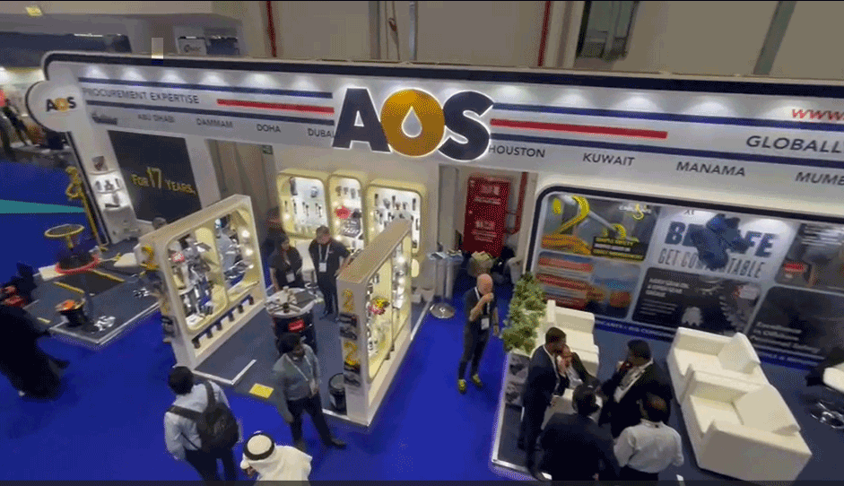 AOS at ADIPEC / industry event — frame 2