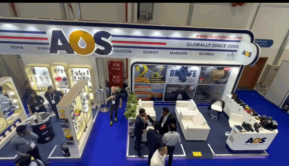 AOS at ADIPEC / industry event — frame 3