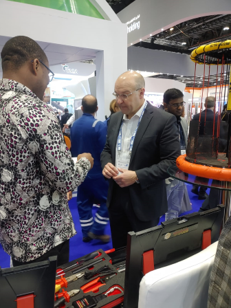 AOS at ADIPEC / industry event — frame 9