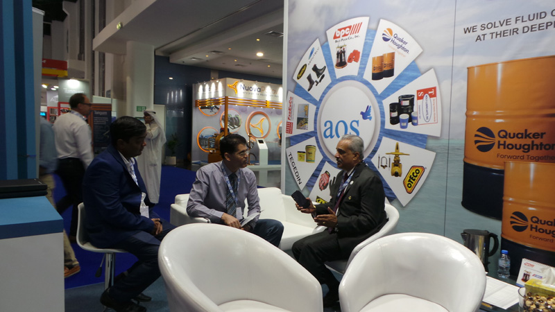 AOS at ADIPEC / industry event — frame 16