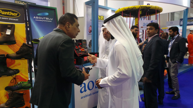 AOS at ADIPEC / industry event — frame 18