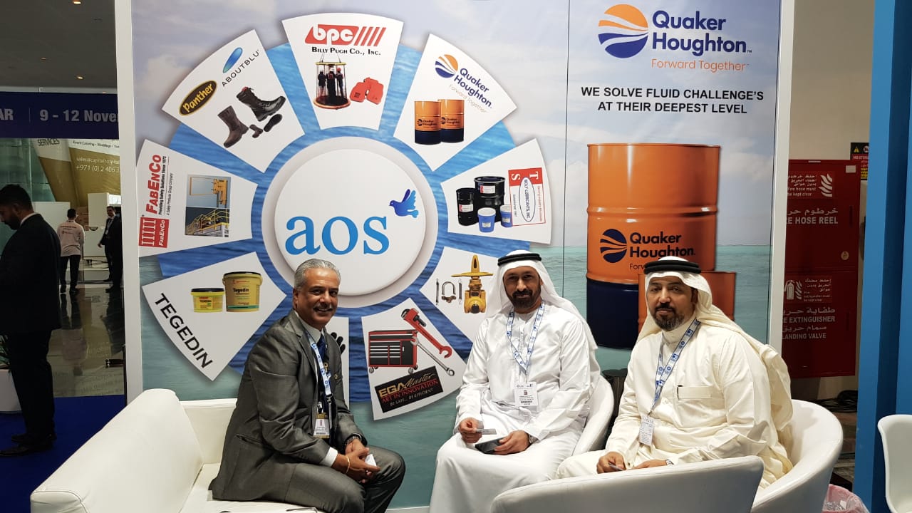AOS at ADIPEC / industry event — frame 26
