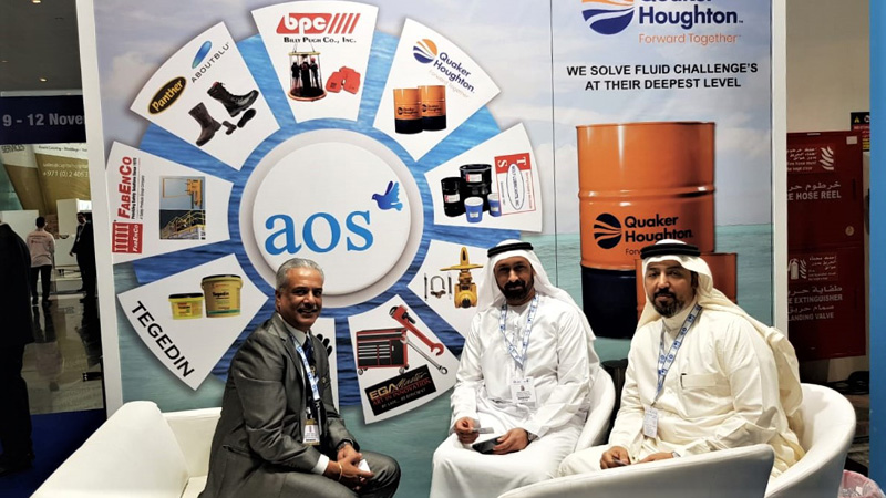 AOS at ADIPEC / industry event — frame 27
